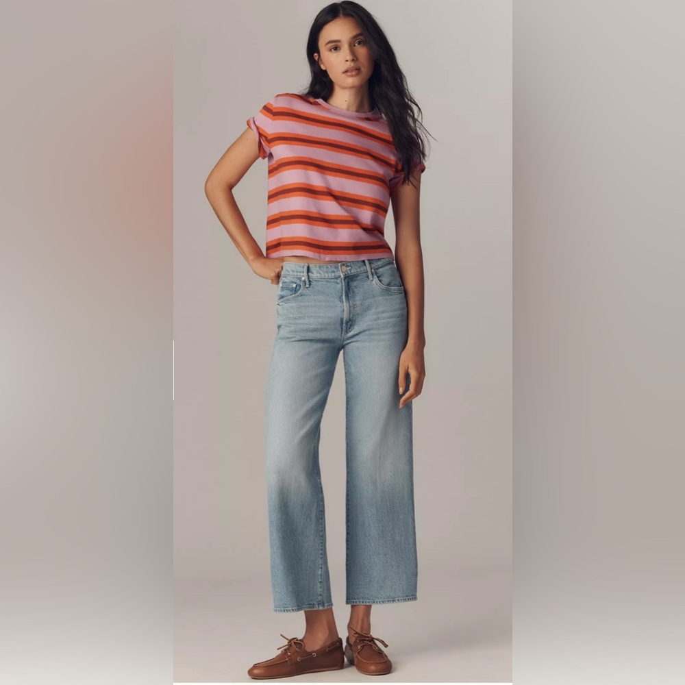 MOTHER “MAVEN MID RISE ANKLE”WASH: MAGIC SCHOOL BUS *SIZE 28 *NEW $248.00